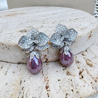 Lavender Earrings