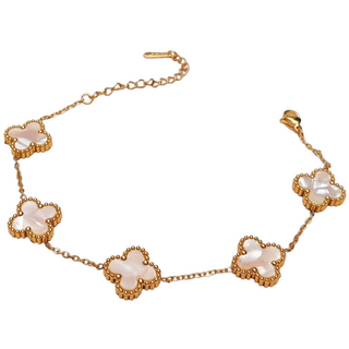 Premium Van Cleef White Bracelet