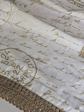 Calligraphy on Linen