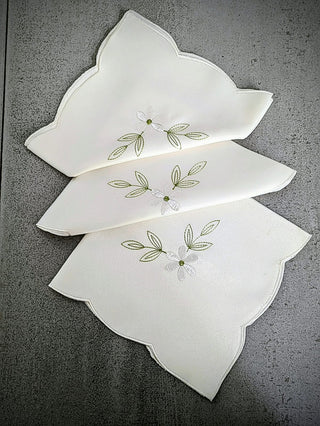 Chic in Green & Ivory