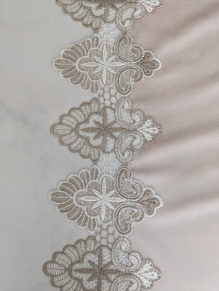 Beige Beauty with a Touch of Lace