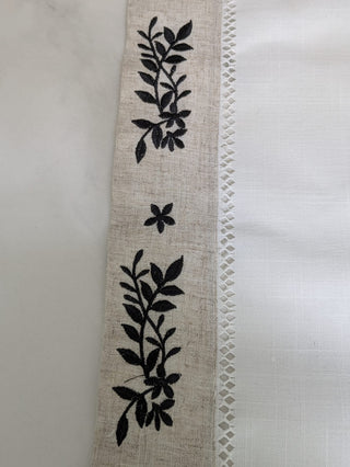 Bold Elegance in Ivory & Black