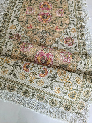 Carpet-Inspired Beauty for Your Table