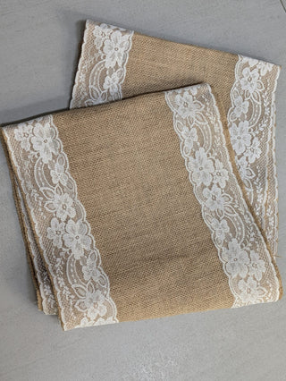 Charming Tables Start with Burlap & Lace