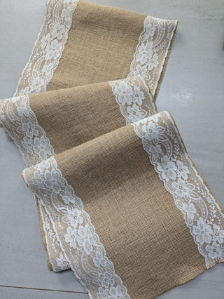 Charming Tables Start with Burlap & Lace