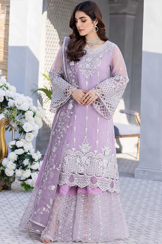 Amor Organza Handwork Fluorescent D-06