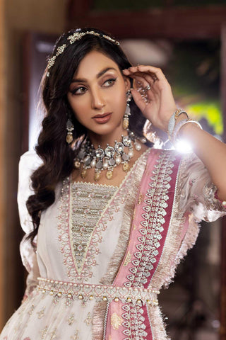 D#7 Organza Handwork Wedding Series Vol-2 - SOURUNG PVT LTD