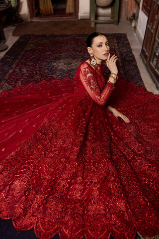 D#5 Organza Handwork Wedding Series Vol-2 - SOURUNG PVT LTD