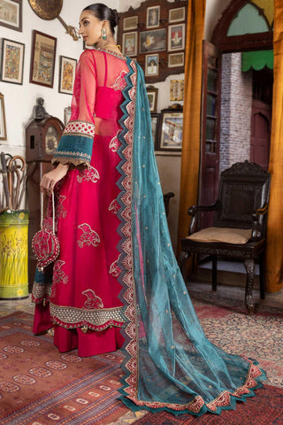 D#2 Organza Handwork Wedding Series Vol-2 - SOURUNG PVT LTD