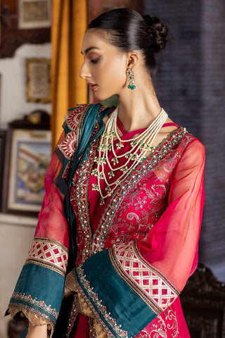 D#2 Organza Handwork Wedding Series Vol-2 - SOURUNG PVT LTD