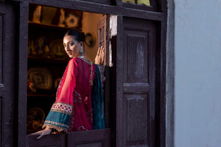 D#2 Organza Handwork Wedding Series Vol-2 - SOURUNG PVT LTD