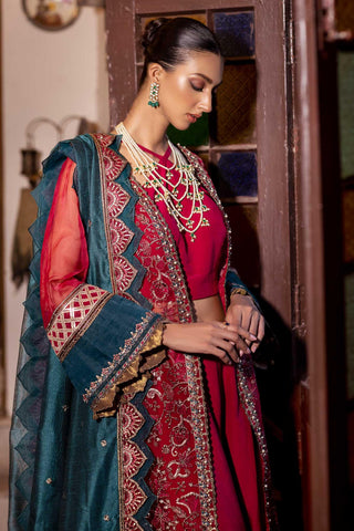 D#2 Organza Handwork Wedding Series Vol-2 - SOURUNG PVT LTD