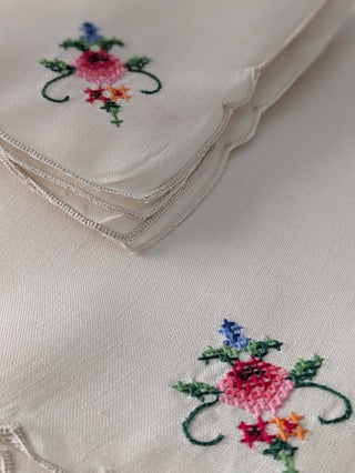 Cross-Stitch Charm for Elegant Hosting