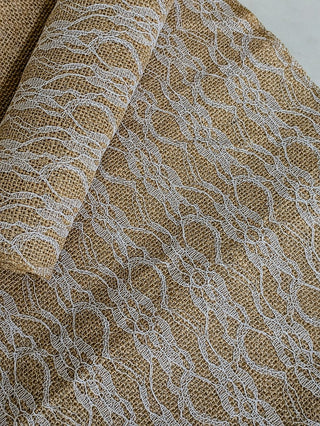 Rustic Romance in Burlap & Lace
