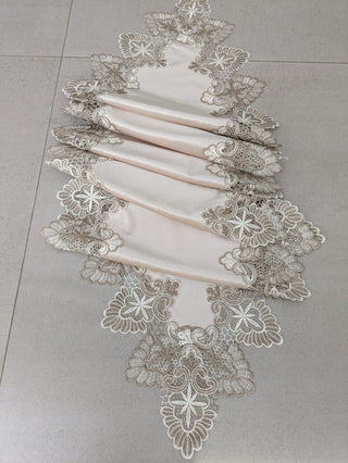 Beige Beauty with a Touch of Lace
