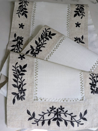 Bold Elegance in Ivory & Black