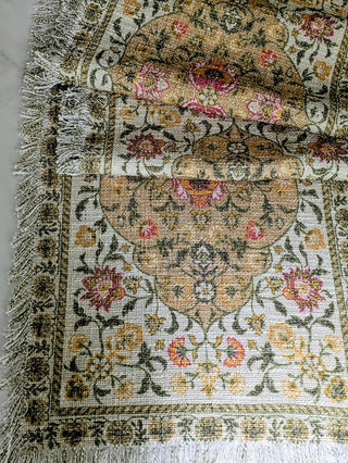 Carpet-Inspired Beauty for Your Table