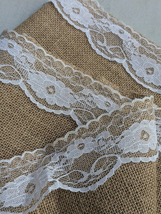 Charming Tables Start with Burlap & Lace