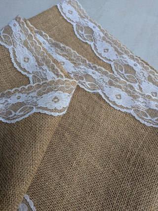 Charming Tables Start with Burlap & Lace