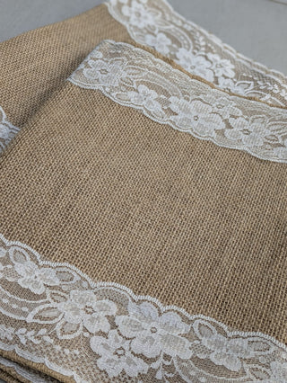 Charming Tables Start with Burlap & Lace