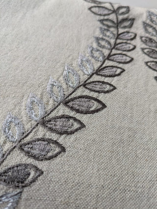 Silver & Grey on Soft Beige