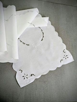 Classic White on White