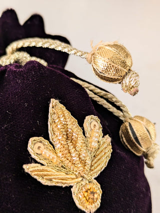 Velvet Pouches Purple